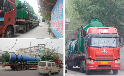 玉米渣烘干機黑龍江發(fā)貨圖