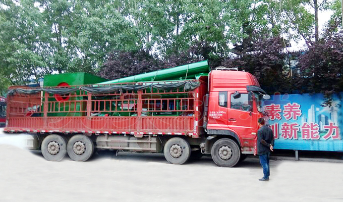 重慶木屑烘干機成套設備發(fā)貨