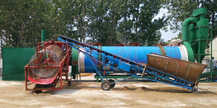 河南木屑烘干機設備案例圖2