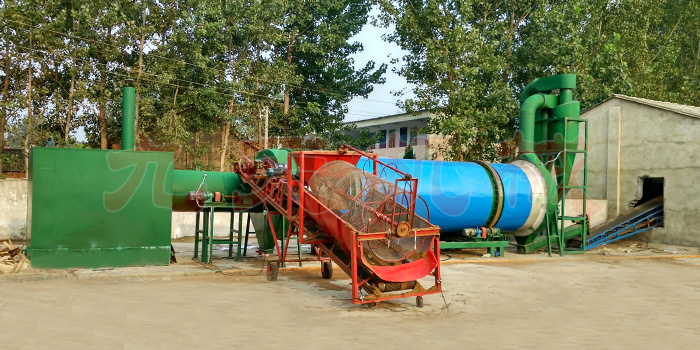 河南木屑烘干機設備案例圖