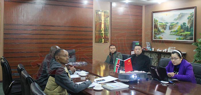 生物質顆粒燃料生產線出口肯尼亞交流會